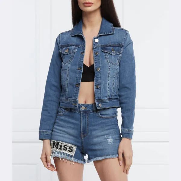 Джинсовая куртка стандартного кроя Silvian Heach, синий
Джинсовая куртка стандартного кроя Silvian Heach, синий