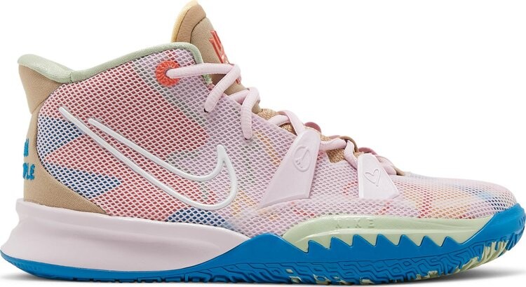 Кроссовки Nike Kyrie 7 GS '1 World 1 People - Regal Pink', розовый
Кроссовки Nike Kyrie 7 GS '1 World 1 People - Regal Pink', розовый