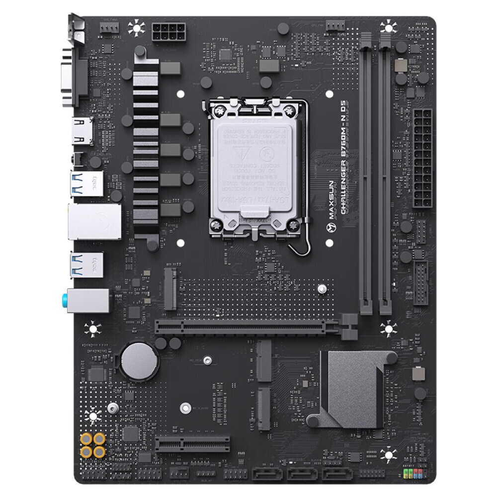 Материнская плата MaxSun MS-Challenger B760M-N D5, LGA1700, DDR5 
Материнская плата MaxSun MS-Challenger B760M-N D5, LGA1700, DDR5