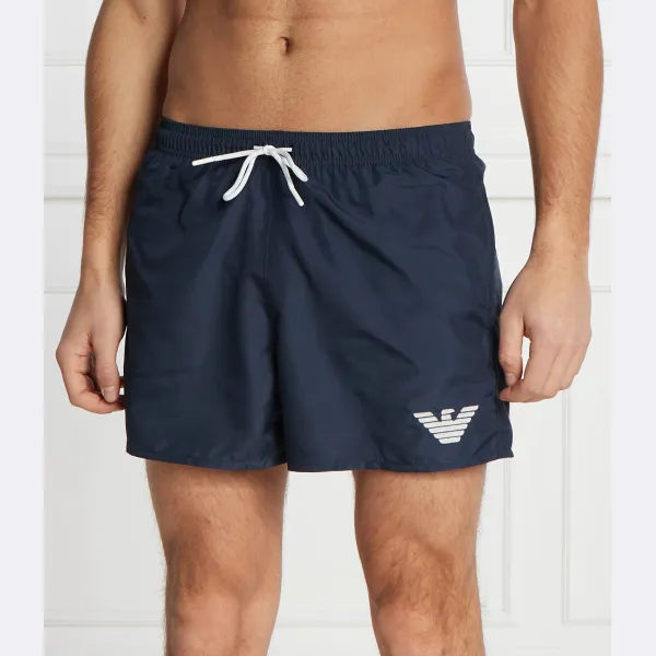 Купальные шорты стандартного кроя Emporio Armani, синий 
Купальные шорты стандартного кроя Emporio Armani, синий