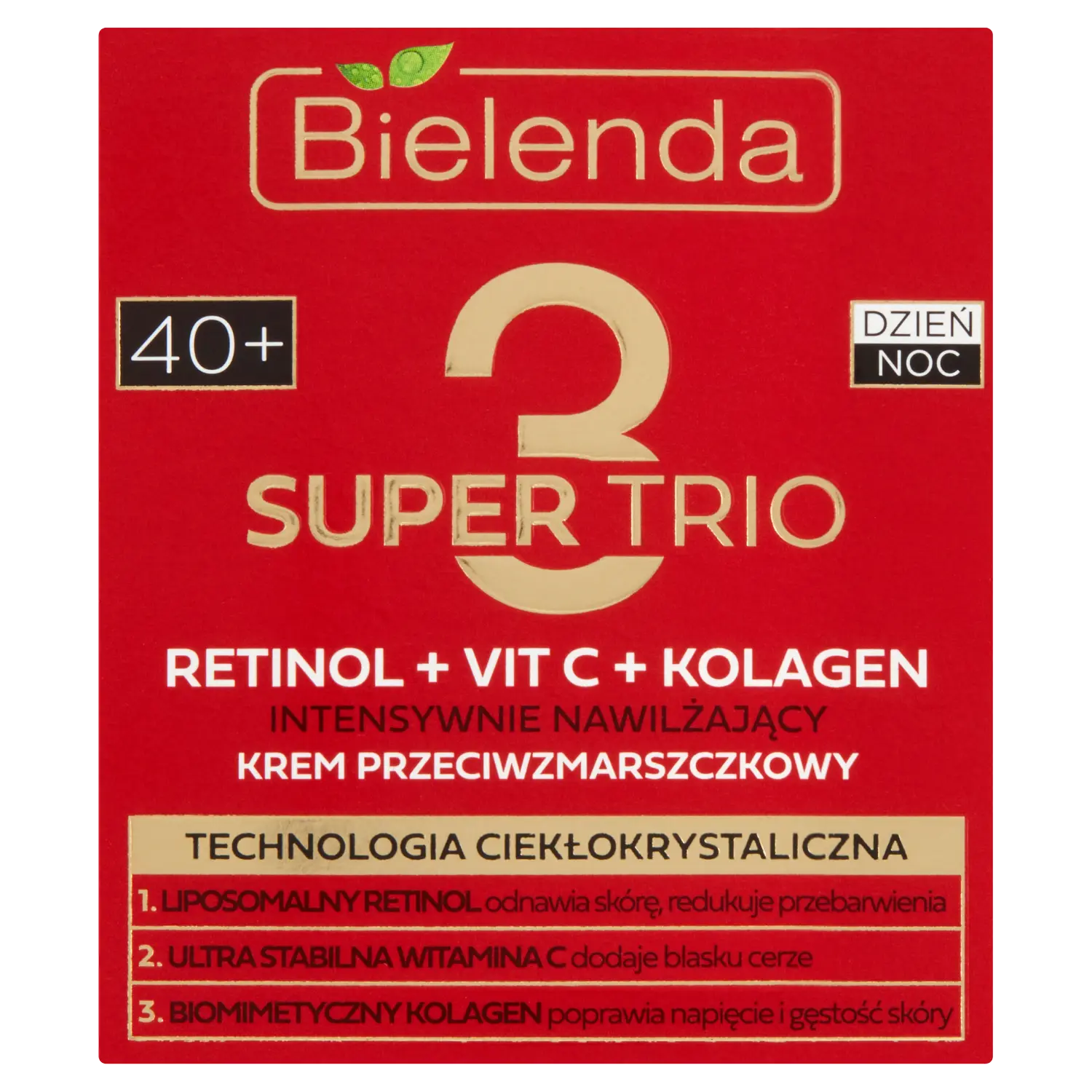 Bielenda Super Trio крем для лица против морщин 40+, 50 мл
Bielenda Super Trio крем для лица против морщин 40+, 50 мл