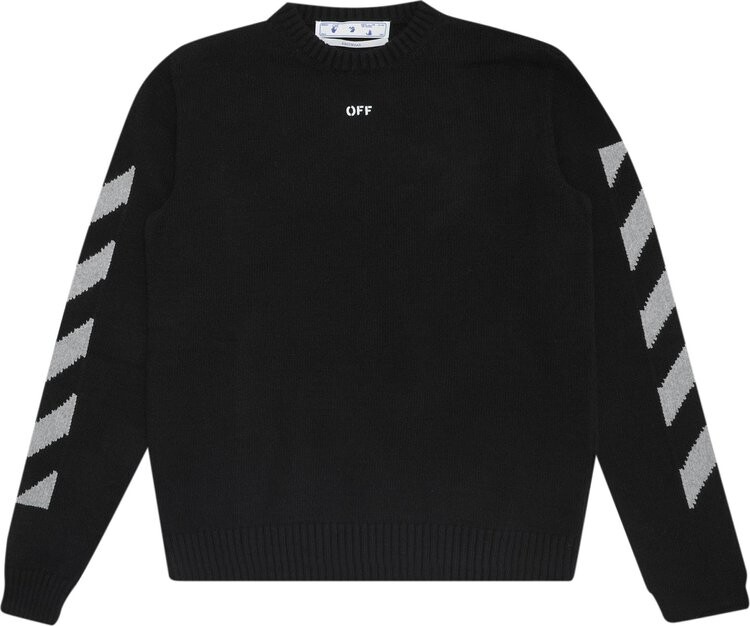 Свитер Off-White Arrow Crewneck Sweater 'Black/High Rise', черный
Свитер Off-White Arrow Crewneck Sweater 'Black/High Rise', черный