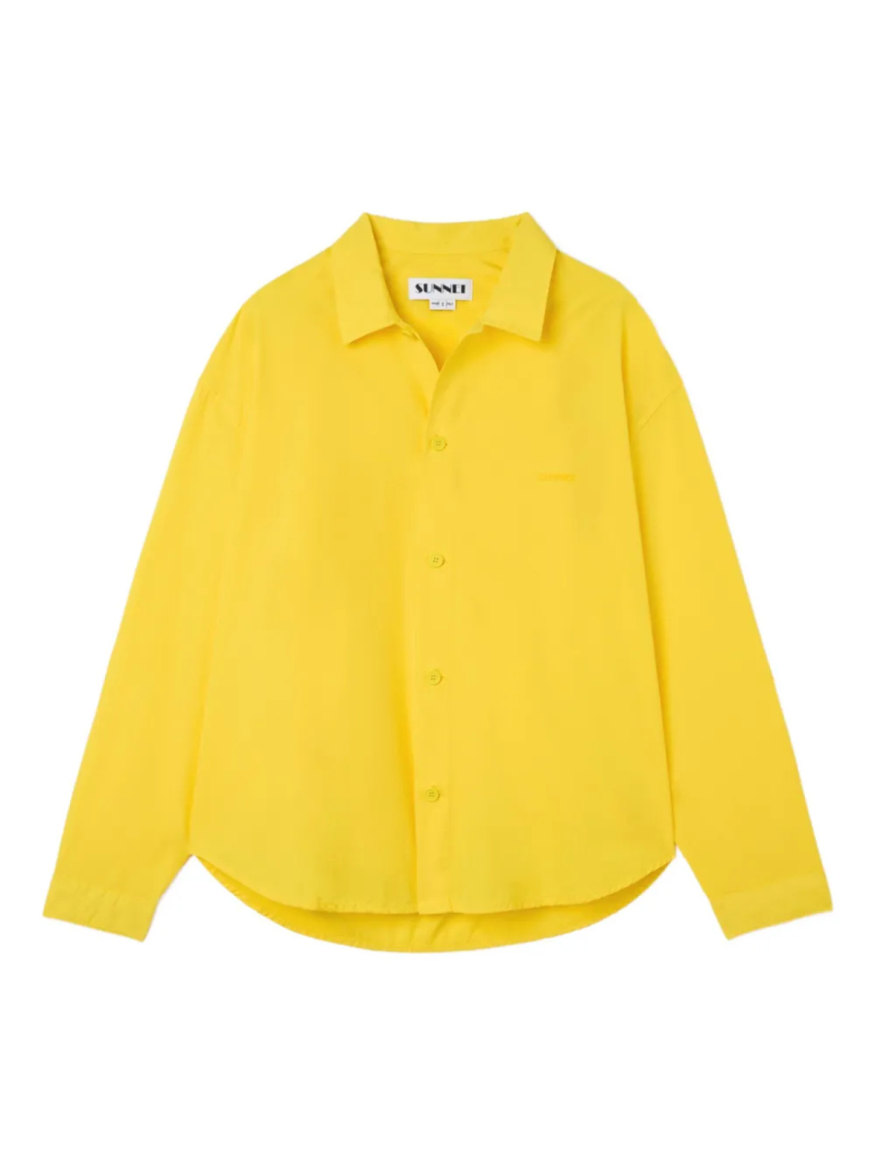 Рубашка из хлопка Sunnei, желтый
Рубашка из хлопка Sunnei, желтый