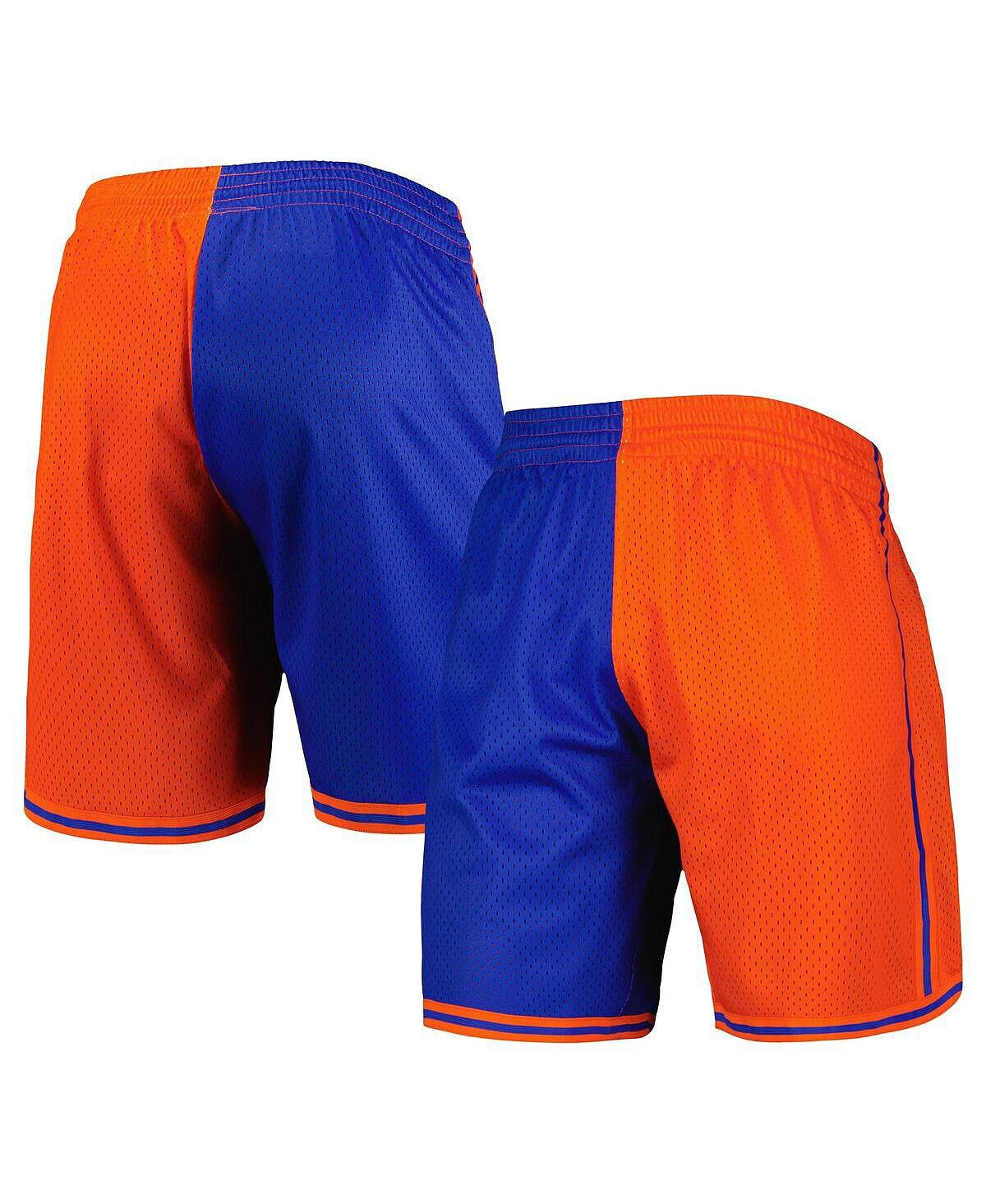 Мужские синие и оранжевые шорты new york knicks hardwood classics 1996 split swingman Mitchell & Ness, мульти
Мужские синие и оранжевые шорты new york knicks hardwood classics 1996 split swingman Mitchell & Ness, мульти