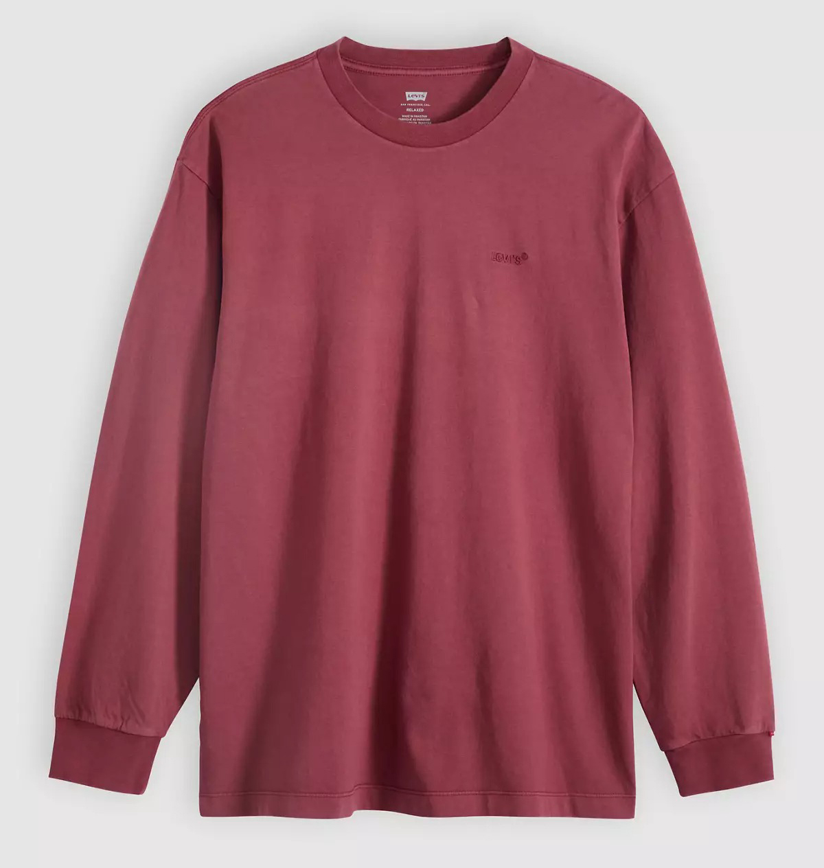 Лонгслив Levi's Premium Authentic Garment Dye, красный
Лонгслив Levi's Premium Authentic Garment Dye, красный