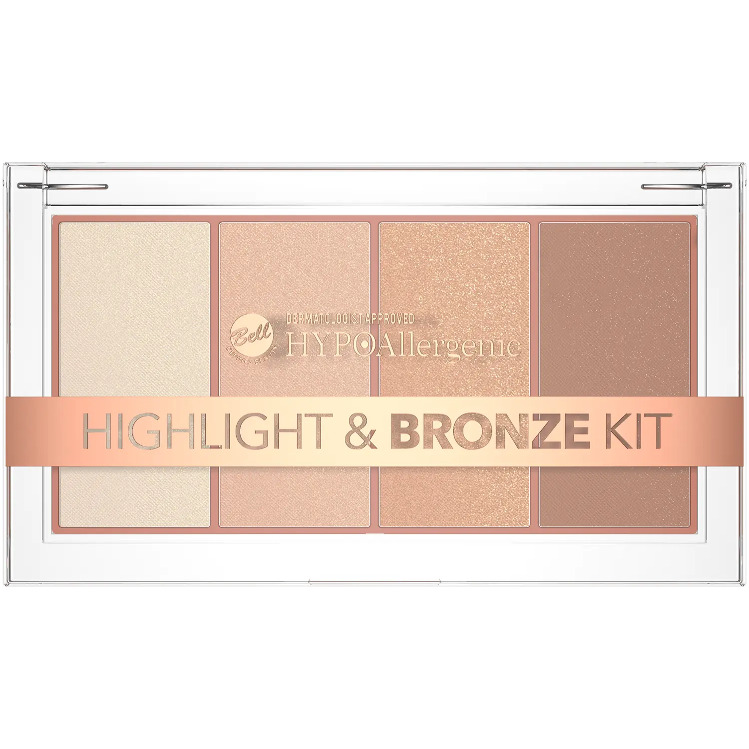 Bell HYPOAllergenic Палетка хайлайтеров и бронзаторов для лица 01, 20 г
Bell HYPOAllergenic Палетка хайлайтеров и бронзаторов для лица 01, 20 г
