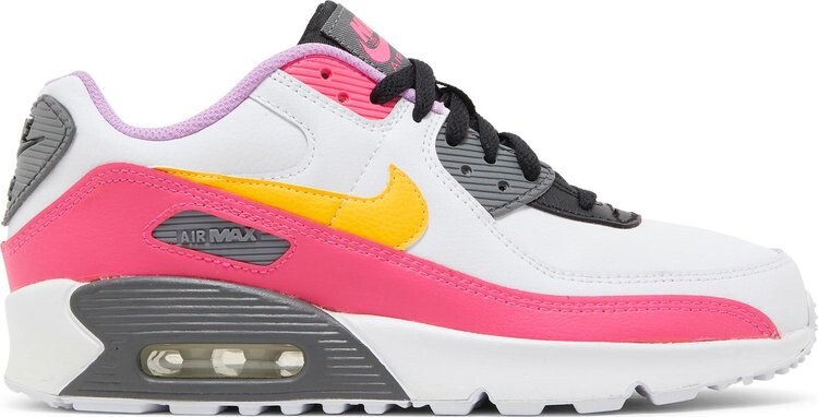 Кроссовки Nike Air Max 90 GS 'White Hyper Pink Orange', белый
Кроссовки Nike Air Max 90 GS 'White Hyper Pink Orange', белый