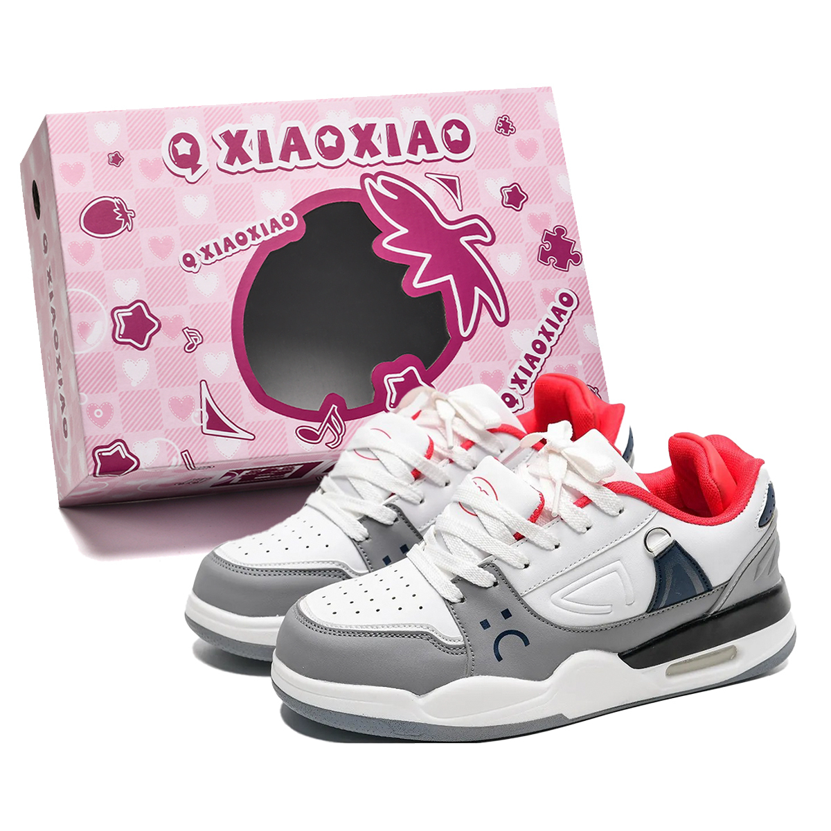 Circle small Скользоустойчивые легкие низкие скейтерские кроссовки для увеличения роста унисекс бело-сине-красные, цвет White Blue Red
Circle small Скользоустойчивые легкие низкие скейтерские кроссовки для увеличения роста унисекс бело-сине-красные, цвет White Blue Red