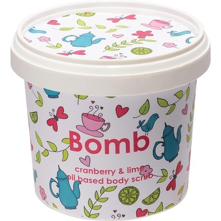 Скраб для тела «Клюква и лайм», Bomb Cosmetics
Скраб для тела «Клюква и лайм», Bomb Cosmetics