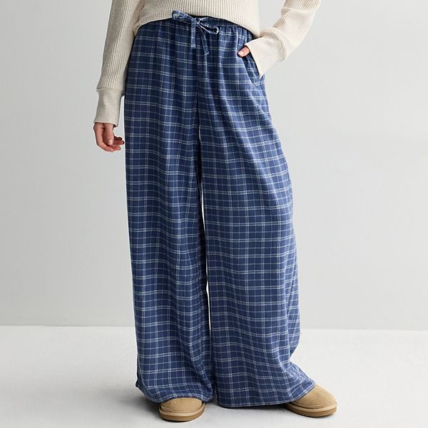 Джинсы-бананы из фланели с высокой посадкой So, Navy Plaid
Джинсы-бананы из фланели с высокой посадкой So, Navy Plaid