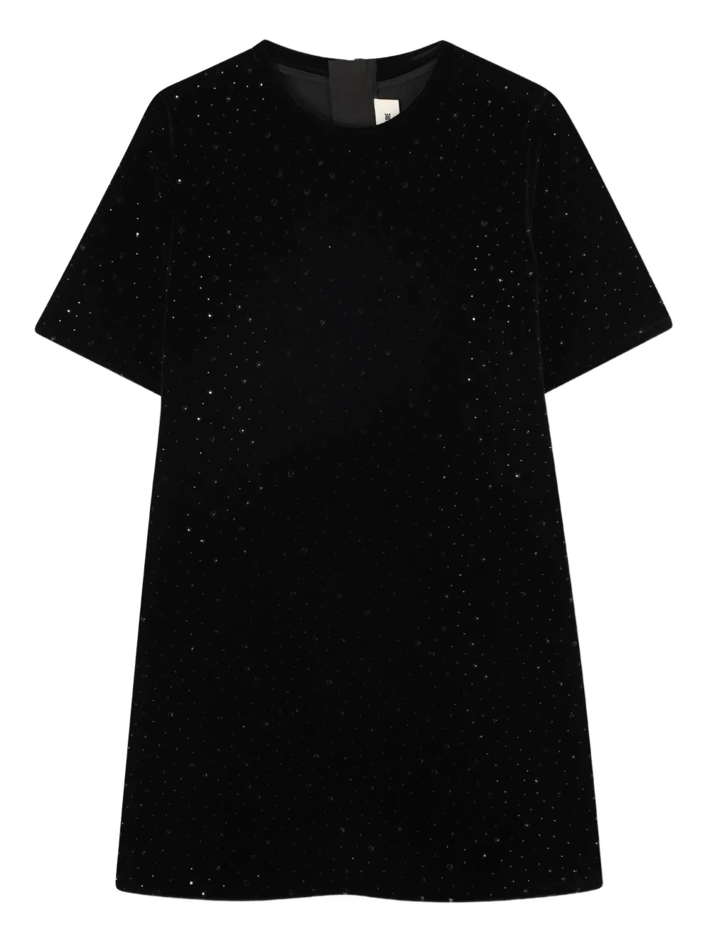 Платье с короткими рукавами и стразами Zadig & Voltaire Kids, черный
Платье с короткими рукавами и стразами Zadig & Voltaire Kids, черный