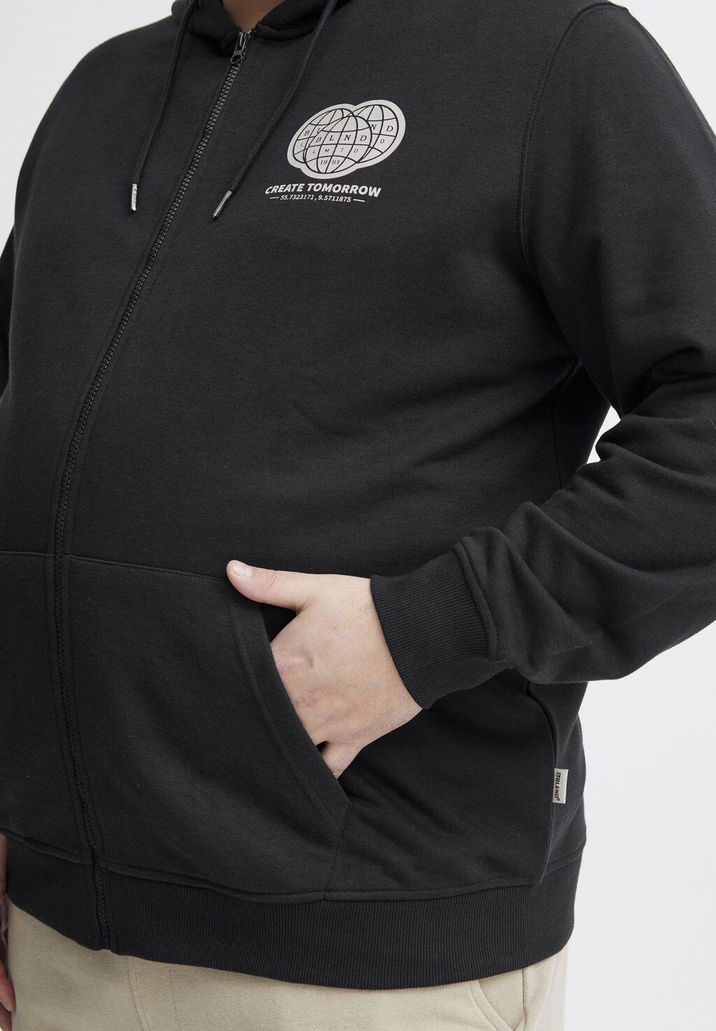 Толстовка на молнии BLEND BHBSWEATSHIRT Blend, черный
Толстовка на молнии BLEND BHBSWEATSHIRT Blend, черный