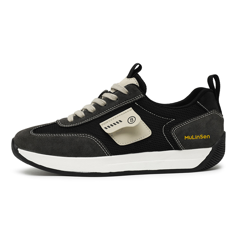 Нескользящие, износостойкие, дышащие, легкие, низкие повседневные туфли для мужчин Mulinsen, Black Gray
Нескользящие, износостойкие, дышащие, легкие, низкие повседневные туфли для мужчин Mulinsen, Black Gray