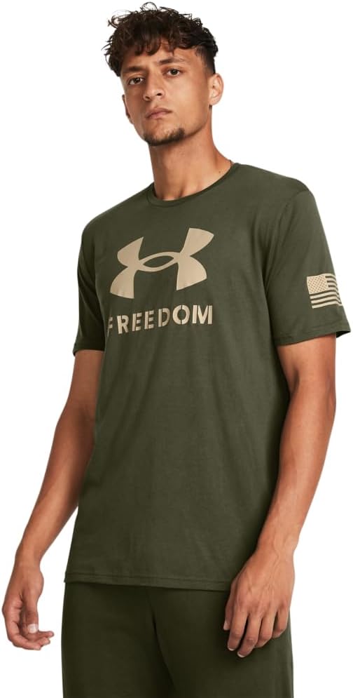 Футболка с коротким рукавом Under Armour Freedom Graphic, (390) Marine Od Green/Desert Sand/Logo
Футболка с коротким рукавом Under Armour Freedom Graphic, (390) Marine Od Green/Desert Sand/Logo