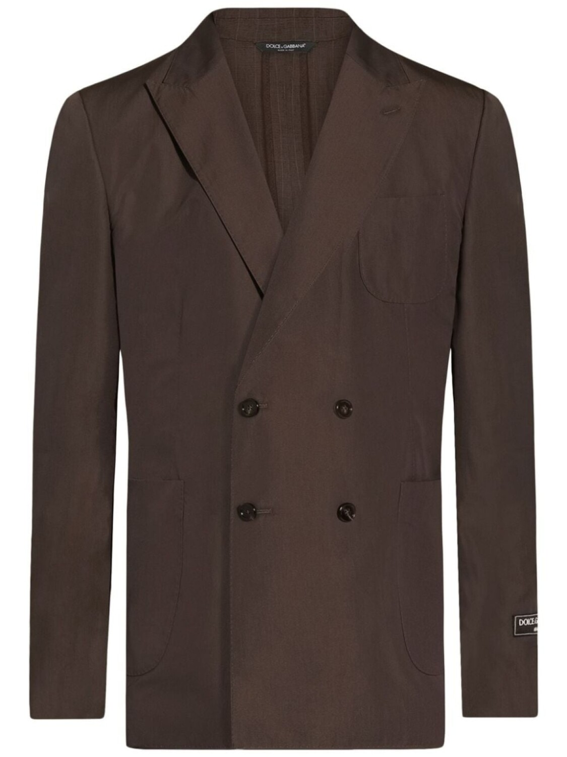 Dolce & Gabbana двубортный пиджак, коричневый
Dolce & Gabbana двубортный пиджак, коричневый