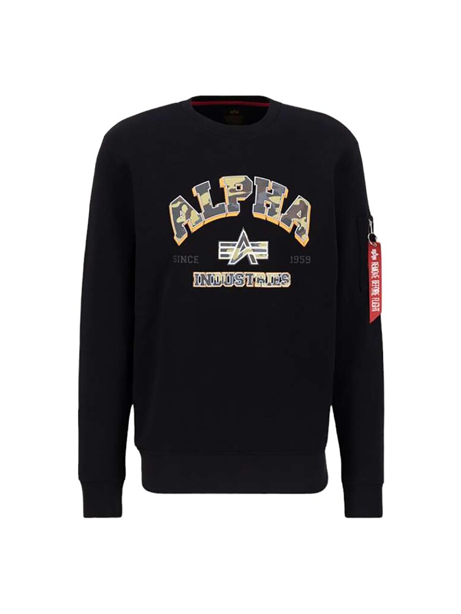 Толстовка ALPHA INDUSTRIES College, Black
Толстовка ALPHA INDUSTRIES College, Black