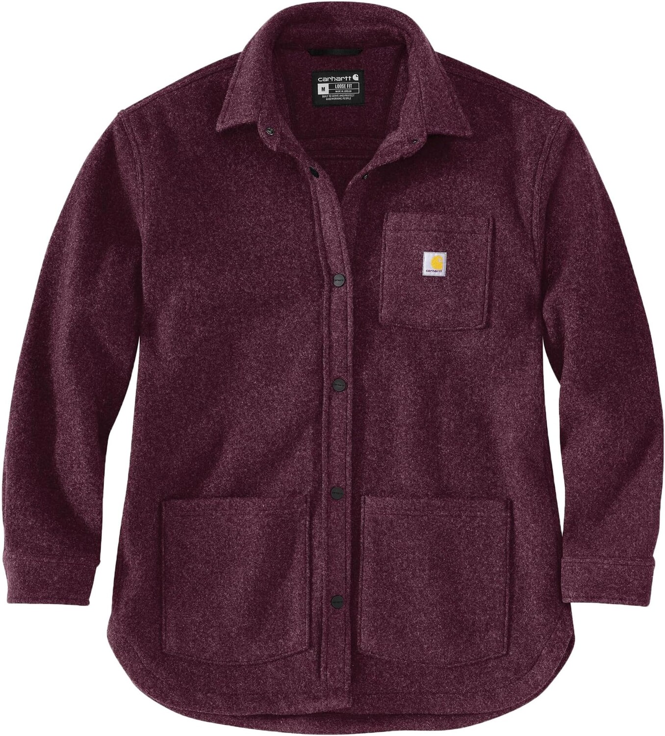 Куртка Loose Fit Fleece Shirt Jacket Carhartt, цвет Blackberry Heather, Черный, Куртка Loose Fit Fleece Shirt Jacket Carhartt, цвет Blackberry Heather
Куртка Loose Fit Fleece Shirt Jacket Carhartt, цвет Blackberry Heather, Черный, Куртка Loose Fit Fleece Shirt Jacket Carhartt, цвет Blackberry Heather