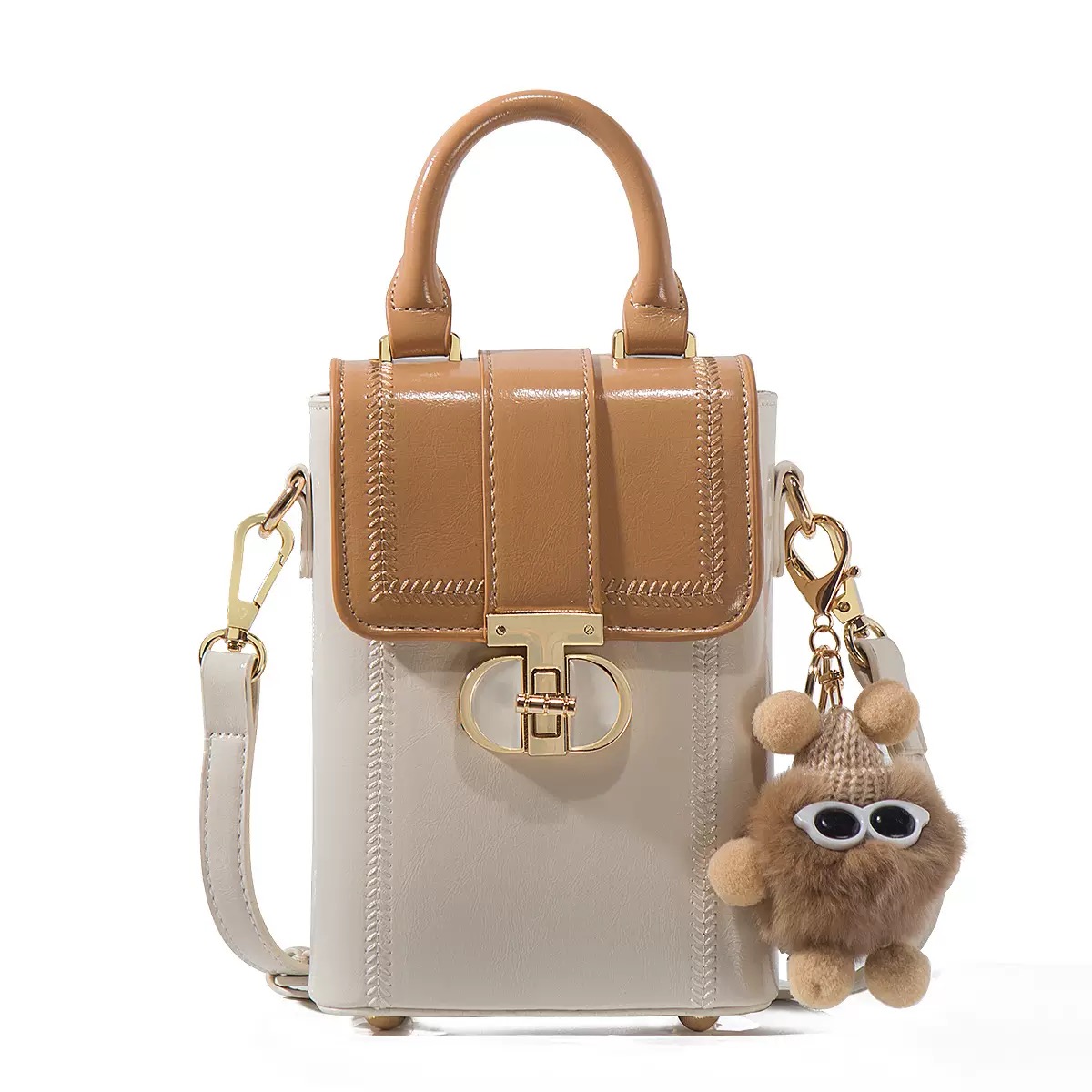 PAYOT Синтетическая кожаная сумка для телефона через плечо женская вощеная бело-коричневая, White & Brown
PAYOT Синтетическая кожаная сумка для телефона через плечо женская вощеная бело-коричневая, White & Brown