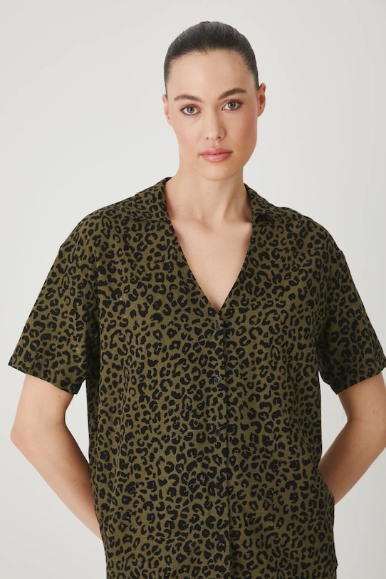 Блузка с добавлением льна Medicine, зеленый
Блузка с добавлением льна Medicine, зеленый