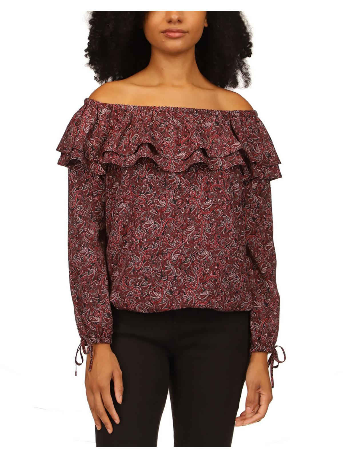 Женская блузка Petites с оборками и окантовкой снизу MICHAEL Michael Kors, цвет royal pink paisley
Женская блузка Petites с оборками и окантовкой снизу MICHAEL Michael Kors, цвет royal pink paisley
