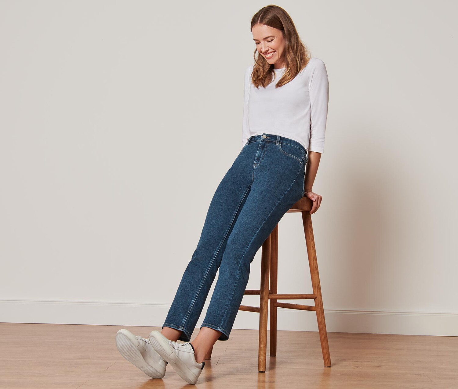 Джинсы прямого кроя Tchibo, средне-синий деним
Джинсы прямого кроя Tchibo, средне-синий деним