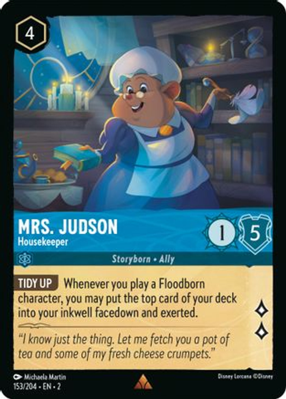 Карточная игра Mrs. Judson - Housekeeper (153/204) - Rise of the Floodborn
Карточная игра Mrs. Judson - Housekeeper (153/204) - Rise of the Floodborn