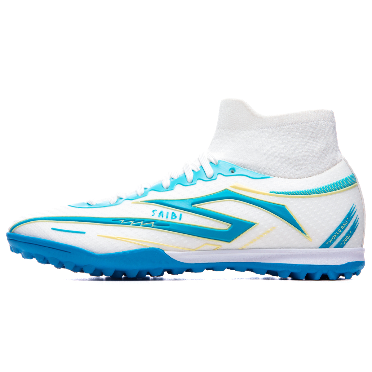 Saibi Унисекс футбольные бутсы высокие бело-синие/розовые сакура/черные воин/фиолетовые таро — бело-синие для искусственного покрытия, цвет White Blue-Turf
Saibi Унисекс футбольные бутсы высокие бело-синие/розовые сакура/черные воин/фиолетовые таро — бело-синие для искусственного покрытия, цвет White Blue-Turf