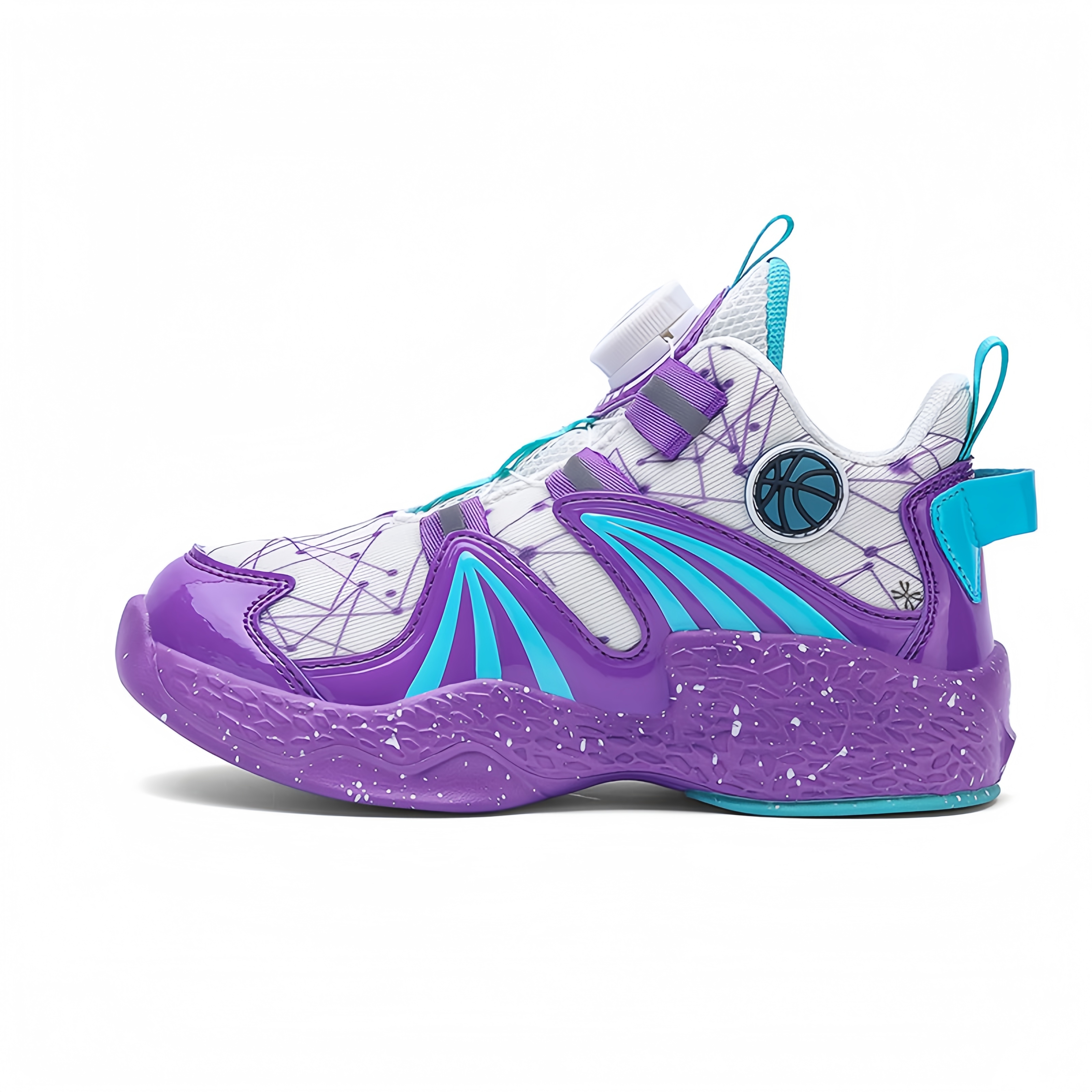 Баскетбольные кроссовки детские, амортизирующие, дышащие, износостойкие, нескользящие YUZHAOLIN, белый/фиолетовый
Баскетбольные кроссовки детские, амортизирующие, дышащие, износостойкие, нескользящие YUZHAOLIN, белый/фиолетовый