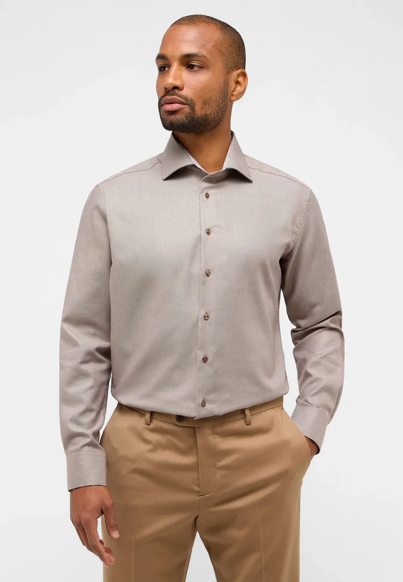 Рубашка Eterna с длинными рукавами "MODERN FIT", коричневый
Рубашка Eterna с длинными рукавами "MODERN FIT", коричневый