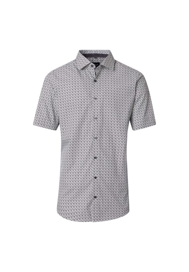 Рубашка делового покроя с коротким рукавом и принтом современный крой Venti, бежевый
Рубашка делового покроя с коротким рукавом и принтом современный крой Venti, бежевый