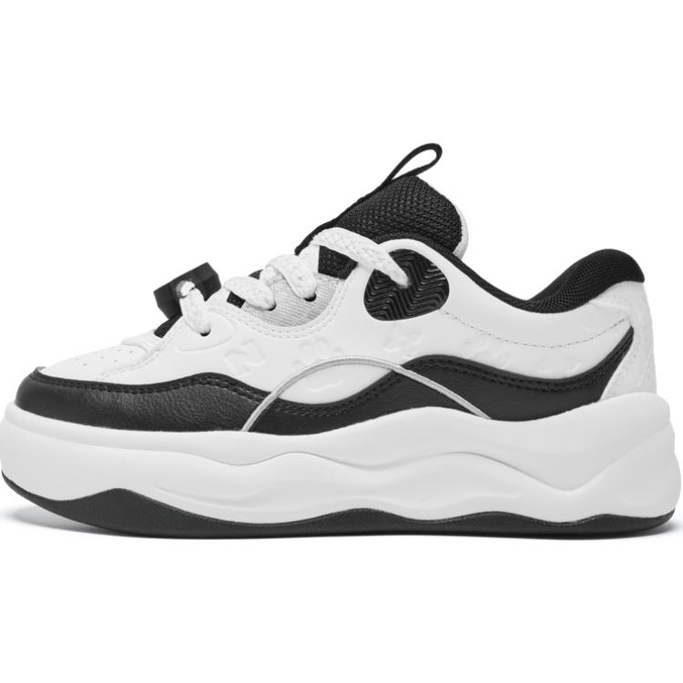 Нескользящие износостойкие низкие детские кроссовки для скейтбординга для подростков QIAODAN, белый/черный
Нескользящие износостойкие низкие детские кроссовки для скейтбординга для подростков QIAODAN, белый/черный