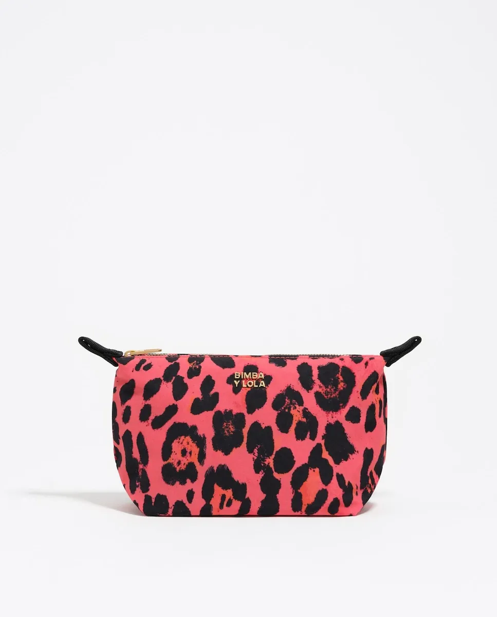 Косметичка из нейлона с принтом "Леопард" Bimba Y Lola, розовый
Косметичка из нейлона с принтом "Леопард" Bimba Y Lola, розовый