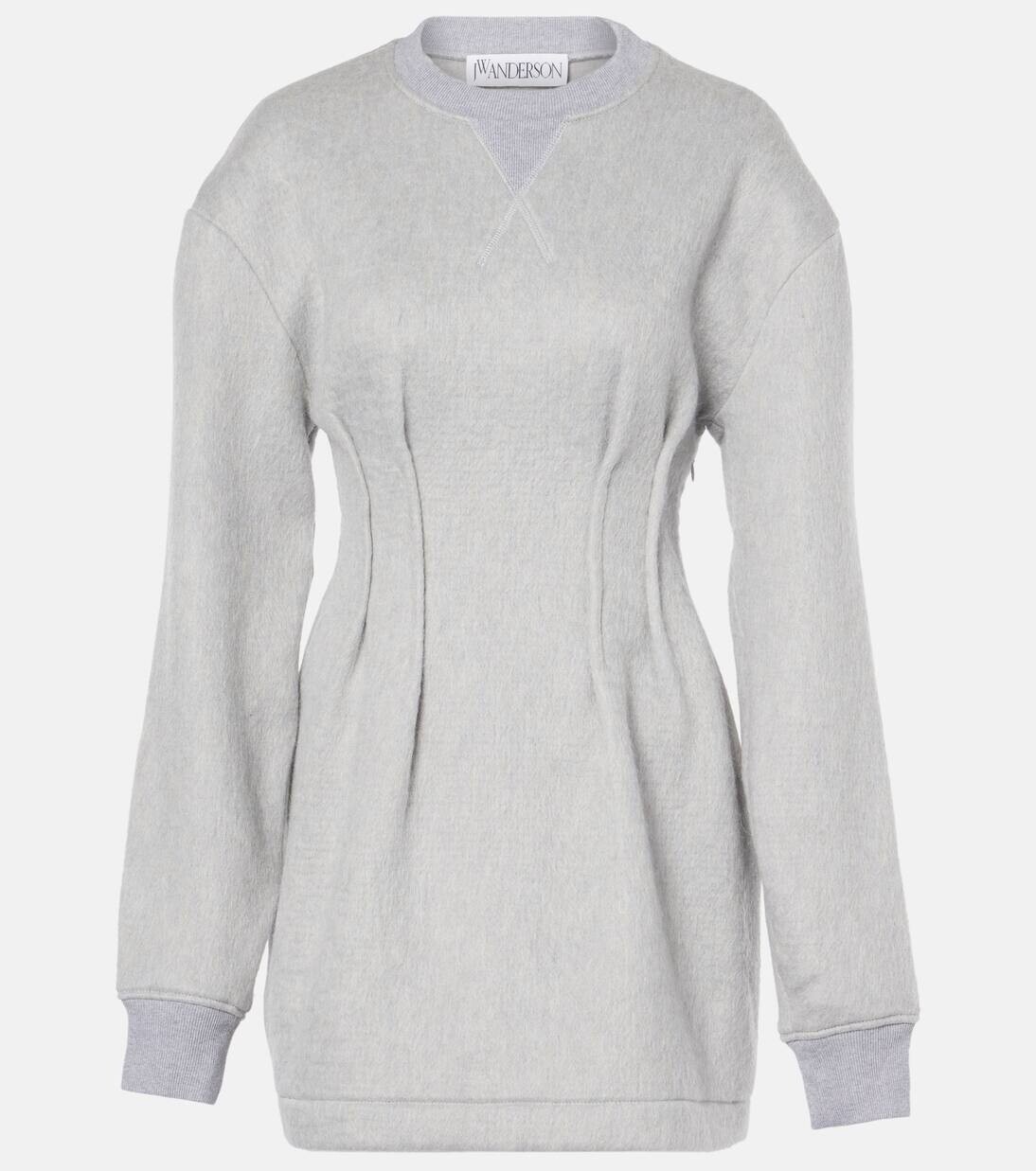 Платье-толстовка из джерси Jw Anderson, цвет light grey
Платье-толстовка из джерси Jw Anderson, цвет light grey