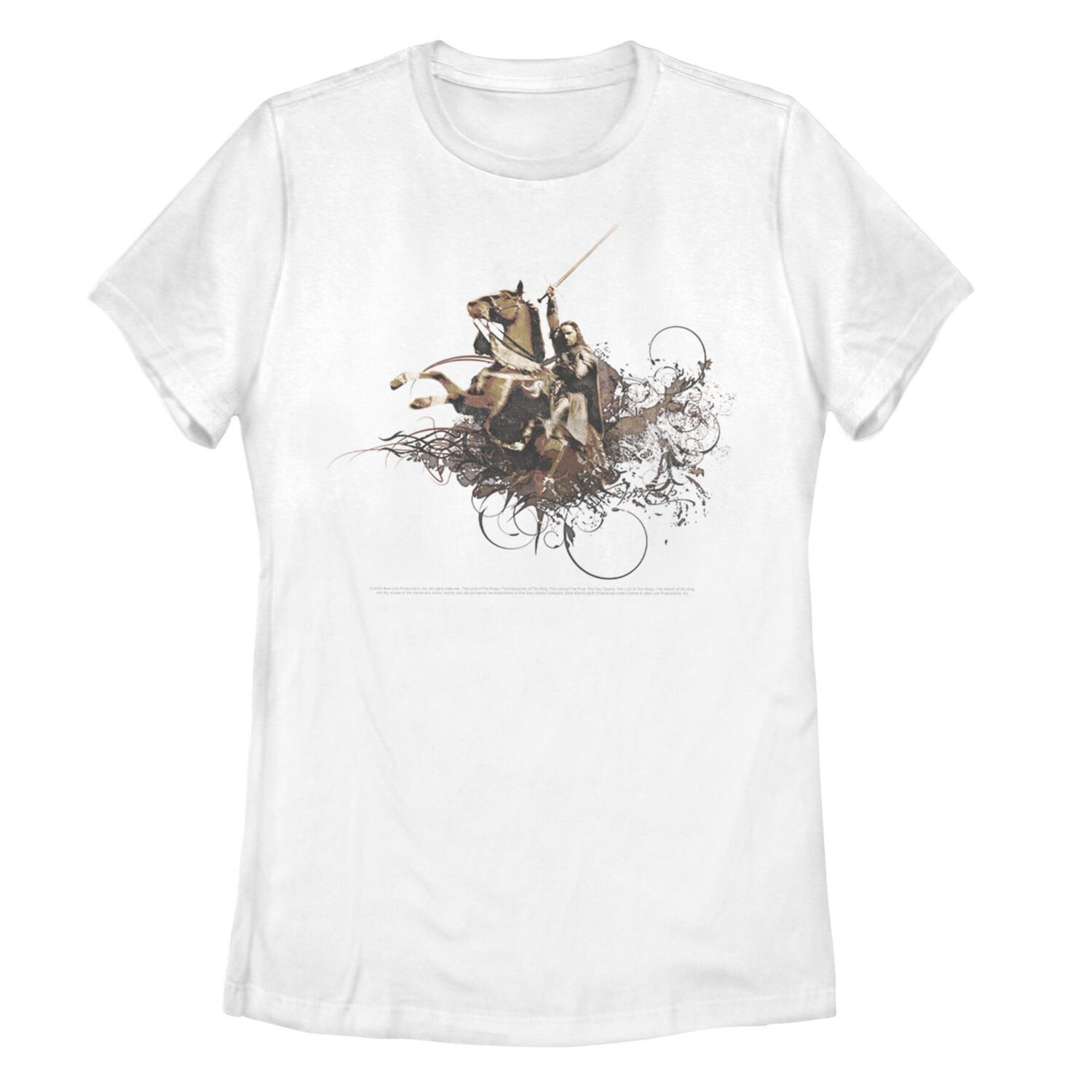 Детская футболка с изображением лошади «Властелин колец Арагорн» Licensed Character
Детская футболка с изображением лошади «Властелин колец Арагорн» Licensed Character