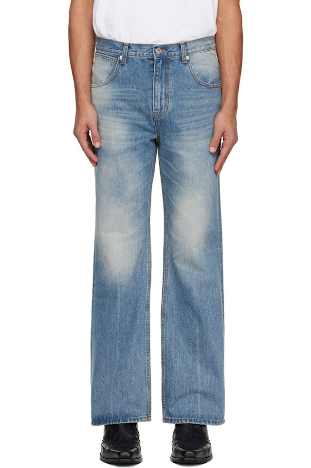 Tonywack Синие джинсы-клеш
Tonywack Синие джинсы-клеш