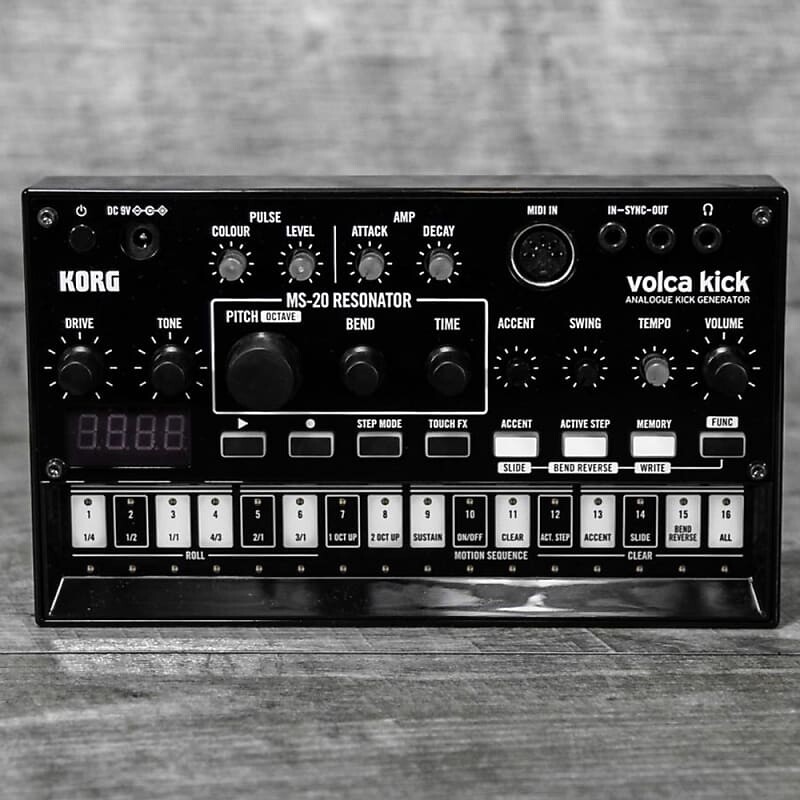 Аналоговый генератор ударов Volca Kick Korg VOLCAKICK
Аналоговый генератор ударов Volca Kick Korg VOLCAKICK