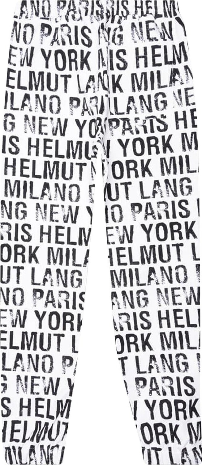 Джоггеры Helmut Lang All Over Jogger 'White', белый
Джоггеры Helmut Lang All Over Jogger 'White', белый