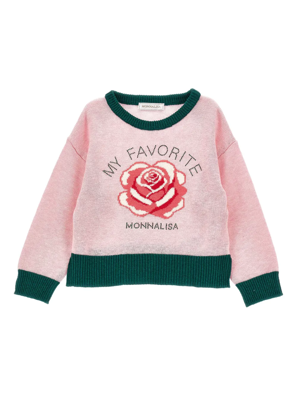 Свитер с принтом Monnalisa, розовый
Свитер с принтом Monnalisa, розовый