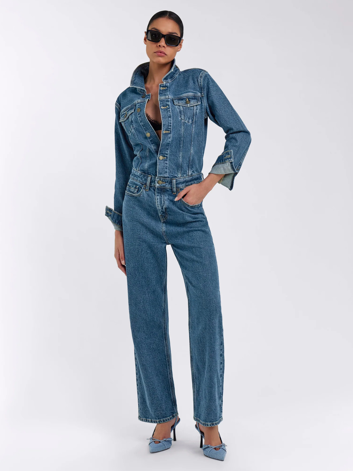 Комбинезон женский джинсовый GAS Elen, синий
Комбинезон женский джинсовый GAS Elen, синий