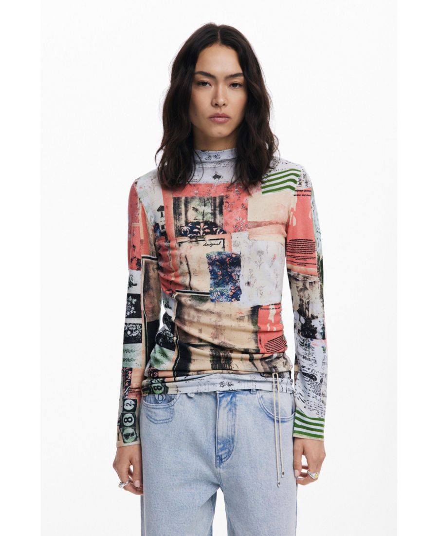 Изящный женский свитер в виде открытки Desigual, Multi
Изящный женский свитер в виде открытки Desigual, Multi