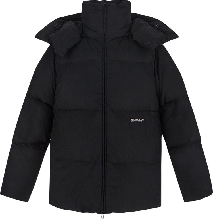 Пуховик Off-White Bounce Hooded Down Puffer 'Black/White', черный
Пуховик Off-White Bounce Hooded Down Puffer 'Black/White', черный