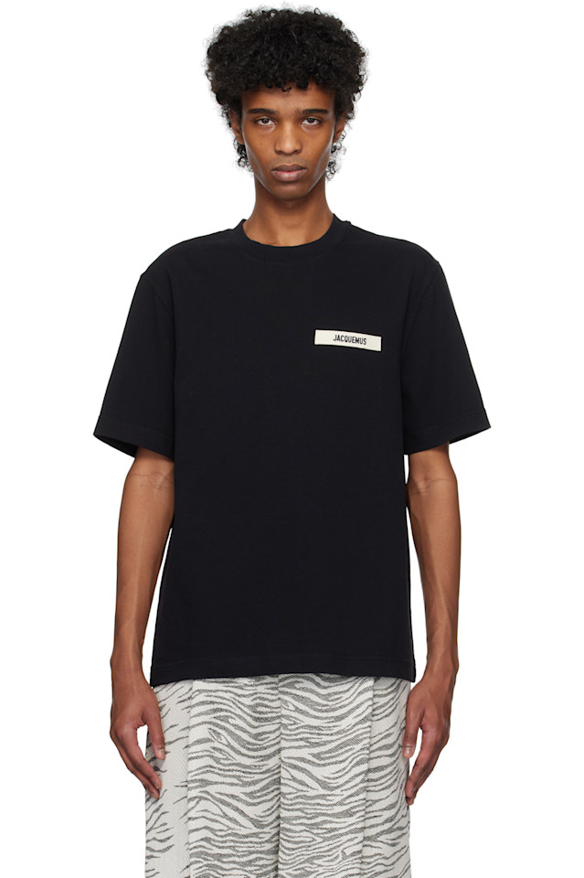 Классическая футболка 'the gros grain' Jacquemus, черный
Классическая футболка 'the gros grain' Jacquemus, черный