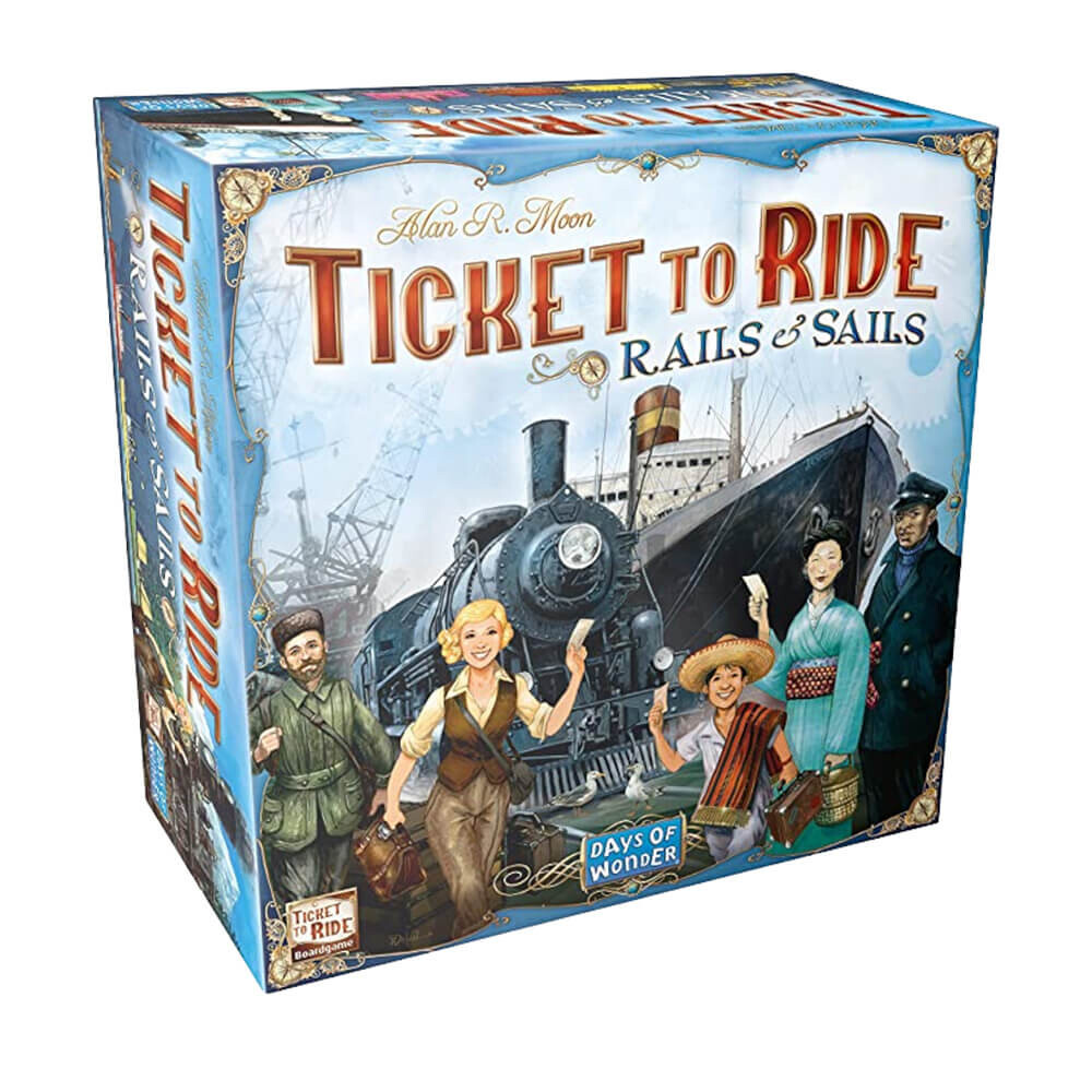 Настольная игра Days of Wonder: Ticket to Ride Rails & Sails 
Настольная игра Days of Wonder: Ticket to Ride Rails & Sails