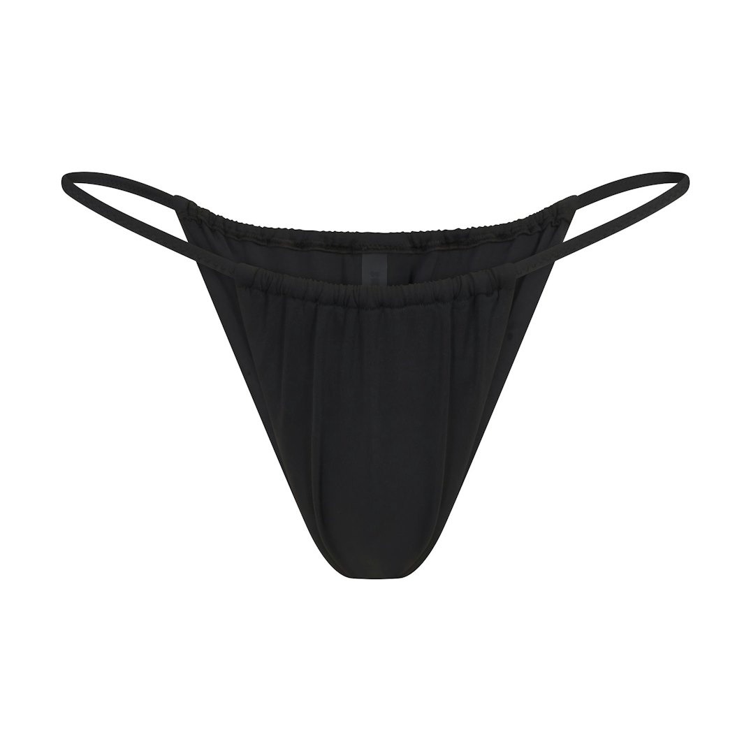 Купальник SKIMS Signature Swim Plunge Bikini, черный
Купальник SKIMS Signature Swim Plunge Bikini, черный