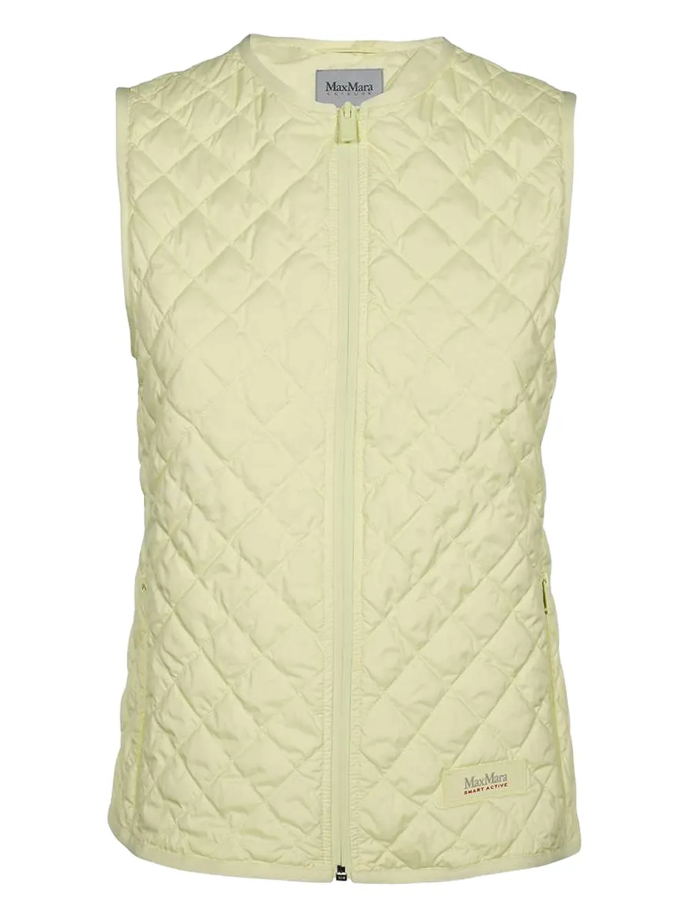 Стеганый жилет с нашивкой-логотипом Max Mara, желтый
Стеганый жилет с нашивкой-логотипом Max Mara, желтый