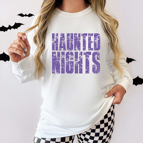 Футболка с длинным рукавом Haunted nights block distressed Simply Sage Market, White, Белый, Футболка с длинным рукавом Haunted nights block distressed Simply Sage Market, White
Футболка с длинным рукавом Haunted nights block distressed Simply Sage Market, White, Белый, Футболка с длинным рукавом Haunted nights block distressed Simply Sage Market, White