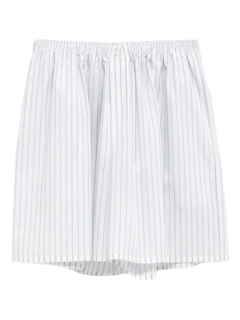 Шорты в полоску со складками Cristaseya, белый
Шорты в полоску со складками Cristaseya, белый