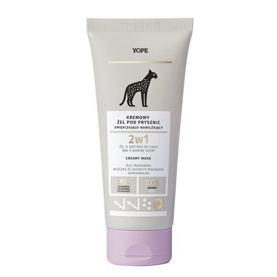 Смягчающий и увлажняющий гель для душа Creamy Musk, 200 мл Yope
Смягчающий и увлажняющий гель для душа Creamy Musk, 200 мл Yope