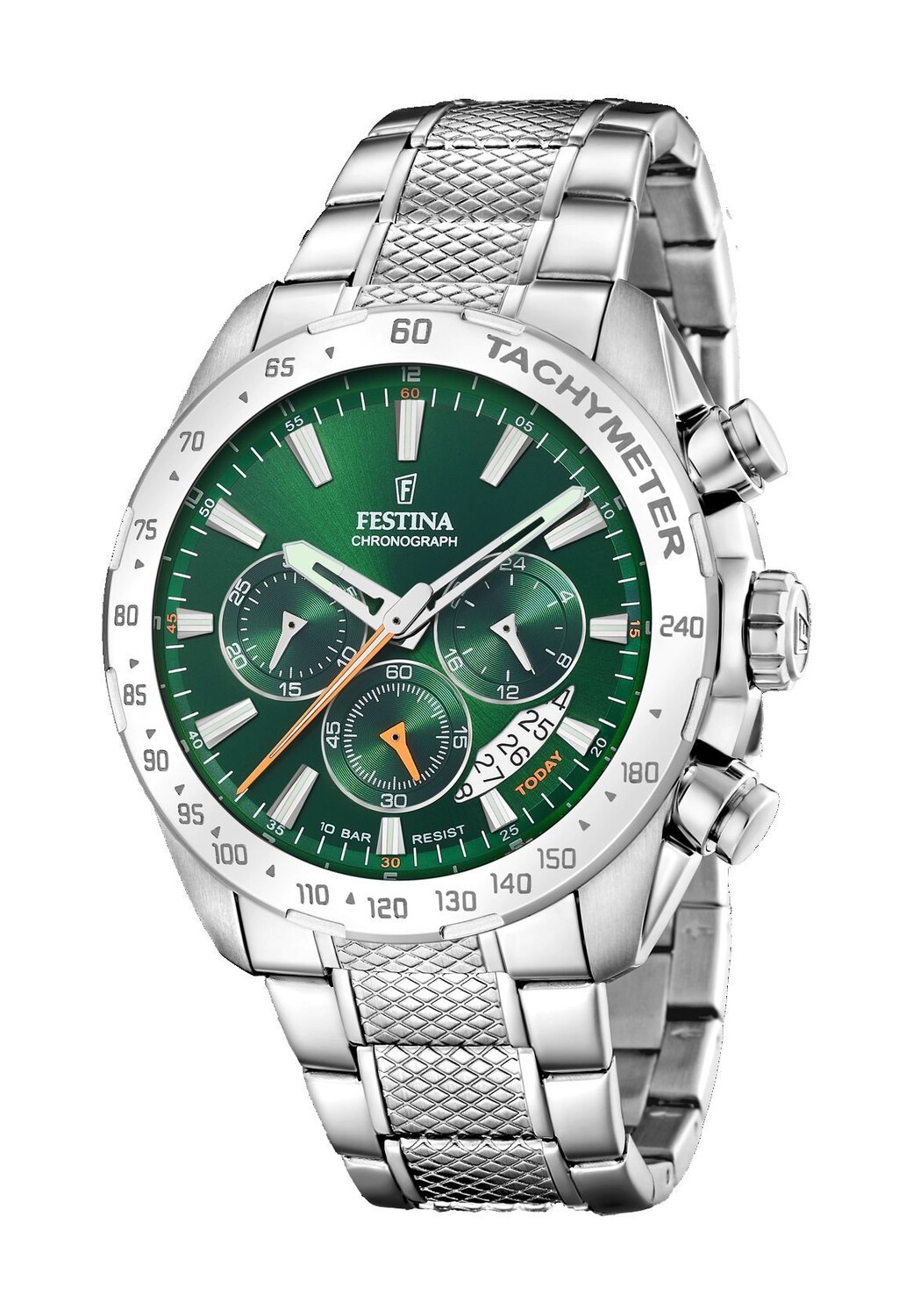 Мужской хронограф F20668 FESTINA, серебро
Мужской хронограф F20668 FESTINA, серебро