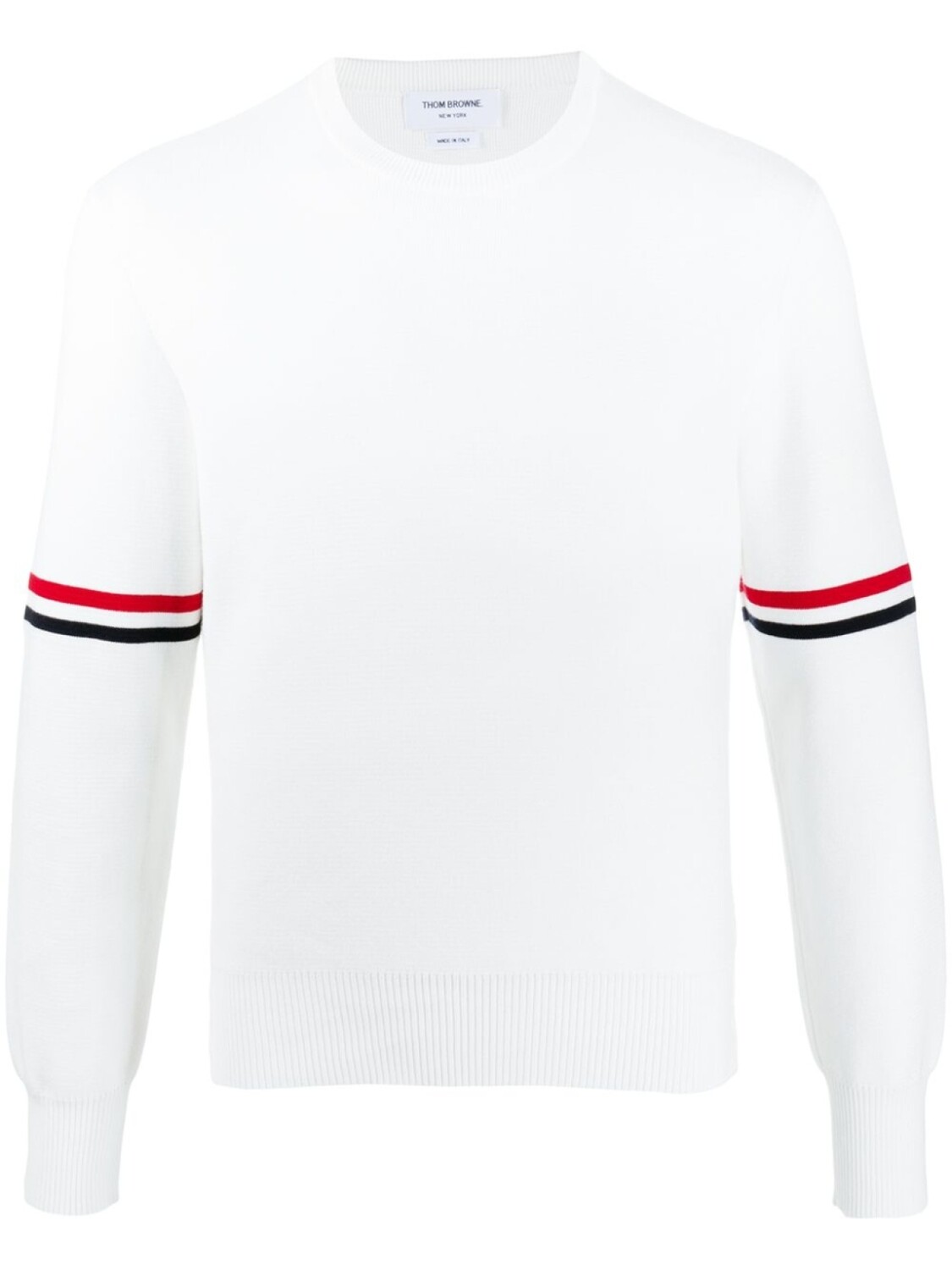 Thom Browne джемпер Milano с полосками RWB, белый
Thom Browne джемпер Milano с полосками RWB, белый